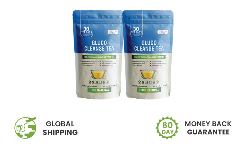 2 Bags of GlucoCleanse Tea