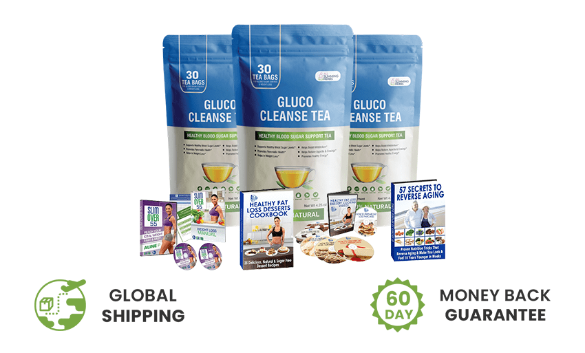 3 Bags of GlucoCleanse Tea